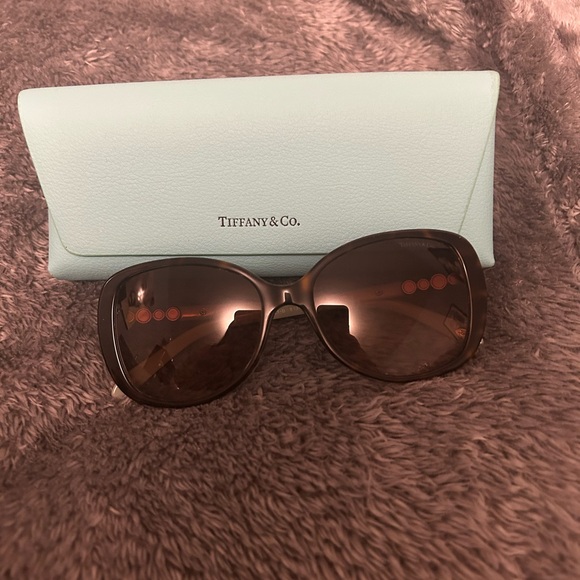 Tiffany & Co. Tortoise Sunglasses - Picture 1 of 5